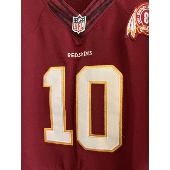 RG III Washington Redskins Nike 80th Anniversary NFL Jersey 48 Tg EEG - Picture 6 of 15